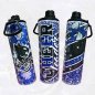 Preview: Trinkflasche/Tumbler 2 Aufsätze Cup 20oz -  Design Cheer Pack Cheerleader Katze
